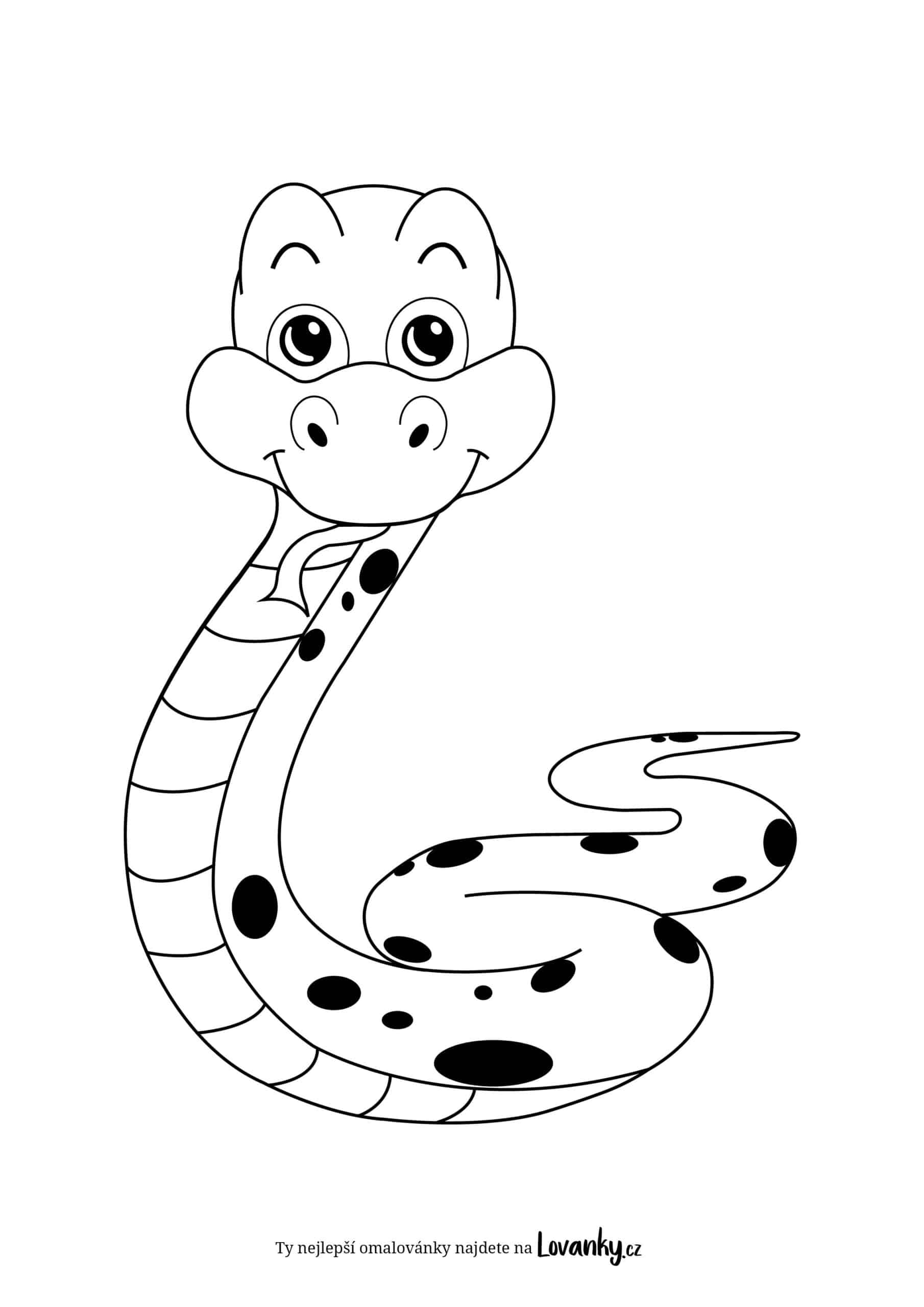 Had pro děti omalovánky